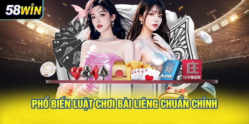 Phổ biến luật chơi bài liêng chuẩn chỉnh